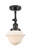 Franklin Restoration LED Semi-Flush Mount in Oil Rubbed Bronze (405|201F-OB-G531-LED)