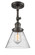 Franklin Restoration LED Semi-Flush Mount in Oil Rubbed Bronze (405|201F-OB-G44-LED)