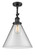 Franklin Restoration LED Semi-Flush Mount in Matte Black (405|201F-BK-G42-L-LED)