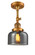 Franklin Restoration LED Semi-Flush Mount in Brushed Brass (405|201F-BB-G73-LED)