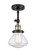 Franklin Restoration LED Semi-Flush Mount in Black Antique Brass (405|201F-BAB-G324-LED)