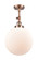 Franklin Restoration LED Semi-Flush Mount in Antique Copper (405|201F-AC-G201-12-LED)