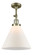 Franklin Restoration LED Semi-Flush Mount in Antique Brass (405|201F-AB-G41-L-LED)