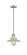 Franklin Restoration One Light Mini Pendant in Brushed Satin Nickel (405|201CSW-SN-G2)