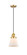 Franklin Restoration One Light Mini Pendant in Satin Gold (405|201CSW-SG-G61)