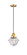Franklin Restoration One Light Mini Pendant in Satin Gold (405|201CSW-SG-G532)
