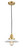 Franklin Restoration LED Mini Pendant in Satin Gold (405|201CSW-SG-G1-LED)
