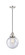 Franklin Restoration One Light Mini Pendant in Polished Nickel (405|201CSW-PN-G204-8)