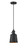 Franklin Restoration One Light Mini Pendant in Matte Black (405|201CSW-BK-M9-BK)