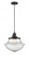 Franklin Restoration LED Mini Pendant in Matte Black (405|201CSW-BK-G544-LED)