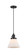 Franklin Restoration One Light Mini Pendant in Matte Black (405|201CSW-BK-G41)
