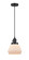 Franklin Restoration One Light Mini Pendant in Matte Black (405|201CSW-BK-G171)