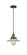 Franklin Restoration LED Mini Pendant in Black Antique Brass (405|201CSW-BAB-G2-LED)