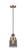 Franklin Restoration One Light Mini Pendant in Antique Copper (405|201CSW-AC-G53)