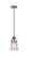 Franklin Restoration LED Mini Pendant in Antique Copper (405|201CSW-AC-G184S-LED)