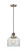 Franklin Restoration One Light Mini Pendant in Antique Brass (405|201CSW-AB-G72)