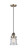 Franklin Restoration One Light Mini Pendant in Antique Brass (405|201CSW-AB-G184S)