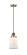Franklin Restoration One Light Mini Pendant in Antique Brass (405|201CSW-AB-G181)