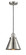 Franklin Restoration One Light Mini Pendant in Brushed Satin Nickel (405|201C-SN-M13-SN)