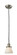 Franklin Restoration One Light Mini Pendant in Brushed Satin Nickel (405|201C-SN-G61)