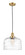 Franklin Restoration One Light Mini Pendant in Satin Gold (405|201C-SG-G713-L)