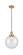 Franklin Restoration One Light Mini Pendant in Satin Gold (405|201C-SG-G204-10)
