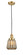 Franklin Restoration One Light Mini Pendant in Satin Gold (405|201C-SG-G146)