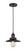Franklin Restoration LED Mini Pendant in Matte Black (405|201C-BK-M6-LED)