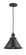 Franklin Restoration One Light Mini Pendant in Matte Black (405|201C-BK-M10-BK)