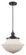 Franklin Restoration One Light Mini Pendant in Matte Black (405|201C-BK-G541)
