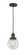 Franklin Restoration LED Mini Pendant in Matte Black (405|201C-BK-G202-6-LED)