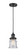 Franklin Restoration LED Mini Pendant in Matte Black (405|201C-BK-G184S-LED)