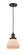 Franklin Restoration LED Mini Pendant in Matte Black (405|201C-BK-G171-LED)