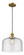 Franklin Restoration One Light Mini Pendant in Brushed Brass (405|201C-BB-G74-L)