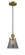 Franklin Restoration LED Mini Pendant in Brushed Brass (405|201C-BB-G63-LED)
