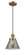 Franklin Restoration One Light Mini Pendant in Brushed Brass (405|201C-BB-G43)