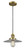 Franklin Restoration LED Mini Pendant in Brushed Brass (405|201C-BB-G2-LED)