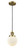 Franklin Restoration One Light Mini Pendant in Brushed Brass (405|201C-BB-G201-6)