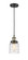 Franklin Restoration LED Mini Pendant in Black Antique Brass (405|201C-BAB-G513-LED)