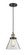 Franklin Restoration LED Mini Pendant in Black Antique Brass (405|201C-BAB-G42-LED)