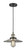Franklin Restoration One Light Mini Pendant in Black Antique Brass (405|201C-BAB-G2)