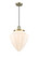 Franklin Restoration One Light Mini Pendant in Antique Brass (405|201C-AB-G661-12)