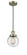 Franklin Restoration One Light Mini Pendant in Antique Brass (405|201C-AB-G204-6)