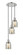 Franklin Restoration Three Light Pendant in Polished Nickel (405|113F-3P-PN-G58)