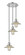 Franklin Restoration Three Light Pendant in Polished Nickel (405|113F-3P-PN-G2)