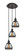 Franklin Restoration Three Light Pendant in Oil Rubbed Bronze (405|113F-3P-OB-G173)