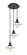 Franklin Restoration Three Light Pendant in Oil Rubbed Bronze (405|113F-3P-OB-G1)