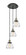 Franklin Restoration Three Light Pendant in Black Antique Brass (405|113F-3P-BAB-G172)