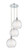 Ballston Three Light Pendant in Polished Chrome (405|113B-3P-PC-G1215-10)