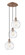 Ballston Three Light Pendant in Antique Copper (405|113B-3P-AC-G1215-8)